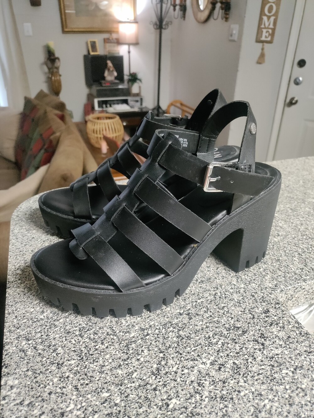 High Wedge heel Sandals